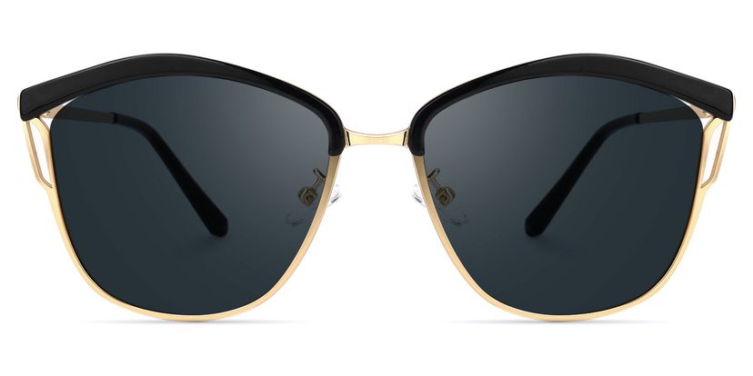 Robles Geometric Black Sunglasses