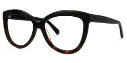 Pradia Cateye Black Glasses1