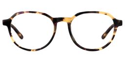Jessenia Round Tortoise Glasses0