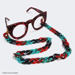 Vintage Hand-Polished Multicolor Eyeglasses Chains0