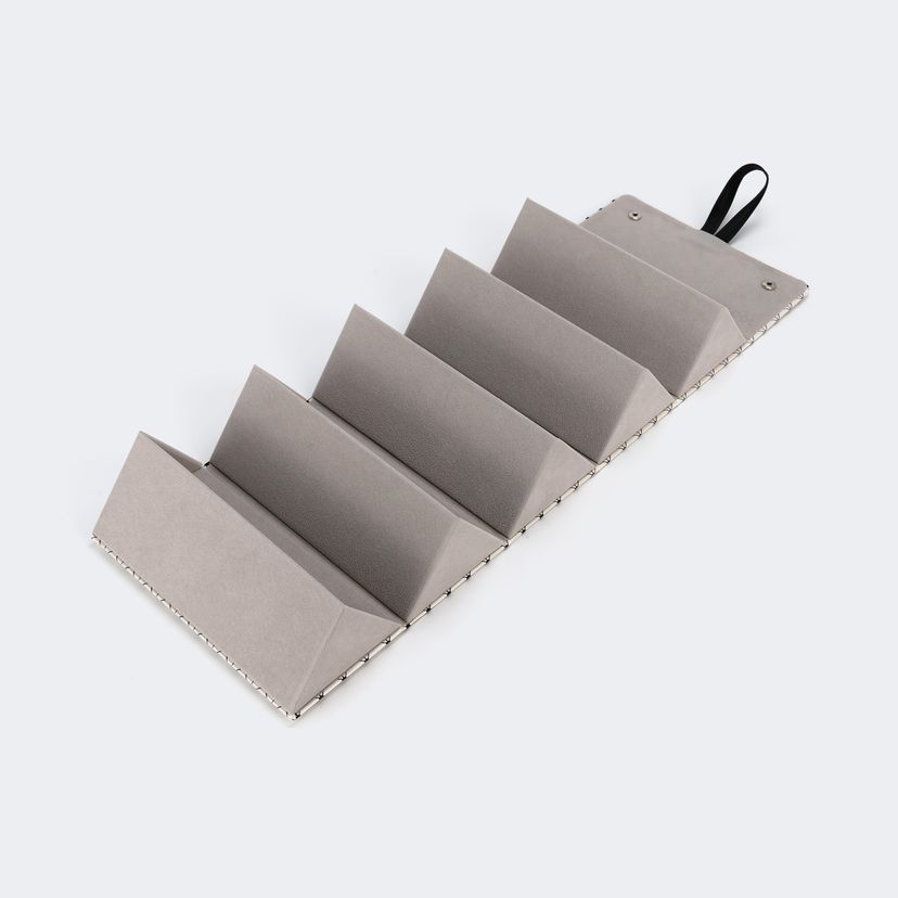 High-end Leather Hanging White Eyeglasses Storage Box