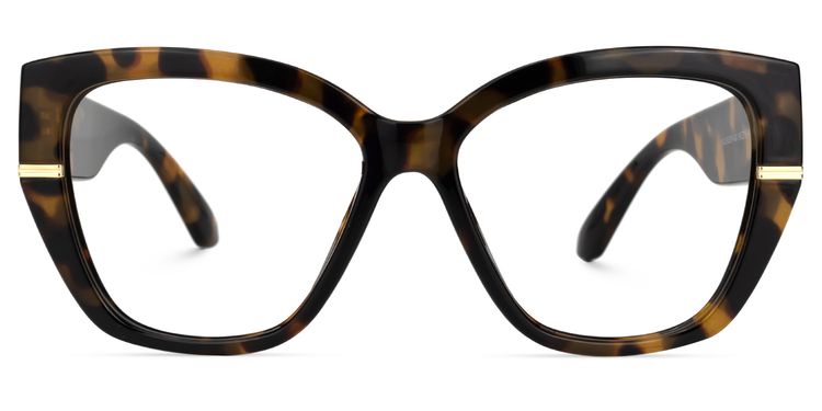 Oneida Geometric Tortoise Glasses