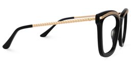 Pollard Cateye Black Glasses2