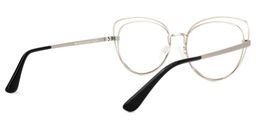 Terianna Cateye Silver Glasses3