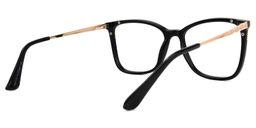 Rokea Square Black Glasses3