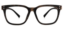 Helaire Square Brown Glasses0