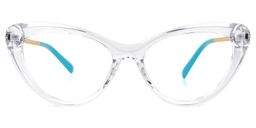 Bender Cateye Clear Glasses0