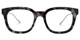 Tnomud Square Tortoise Glasses0