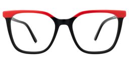 Jamal Square Black Glasses0