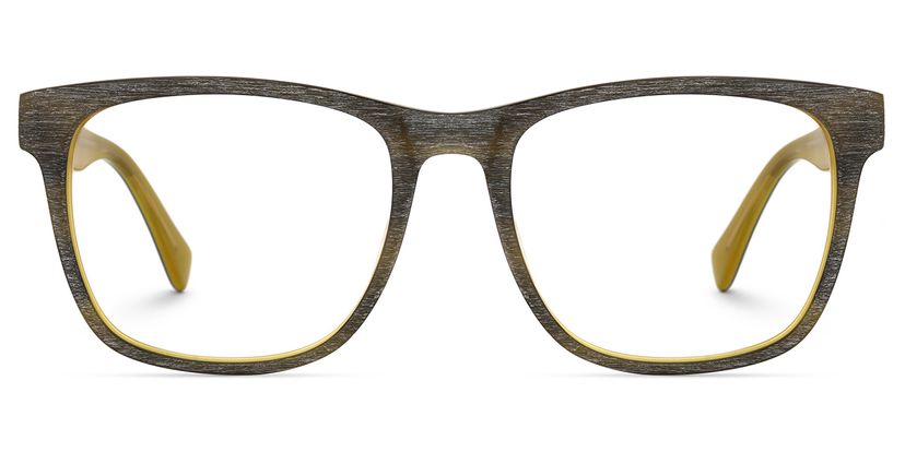 Kiera Square Brown Glasses
