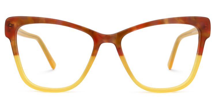 Sharlette Cateye Two-Tone Glasses