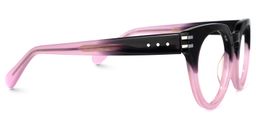 Clarke Round Pink Glasses2