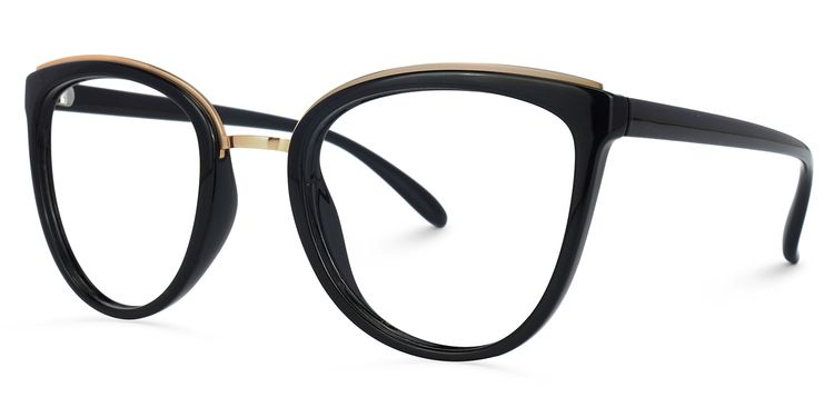 Keyshla Cateye Black Glasses