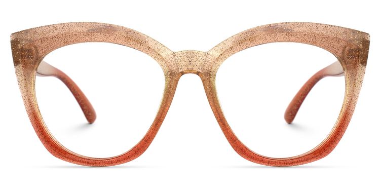Dalmau Cateye Beige Glasses