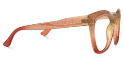 Dalmau Cateye Beige Glasses2