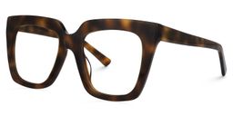 Leachon Square Tortoise Glasses1