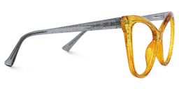 Gomez Cateye Yellow Glasses2