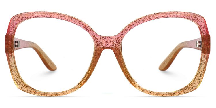 Robyn Butterfly Two-Tone Glasses