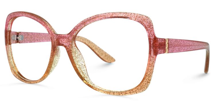 Robyn Butterfly Two-Tone Glasses
