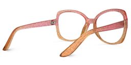 Robyn Butterfly Two-Tone Glasses3