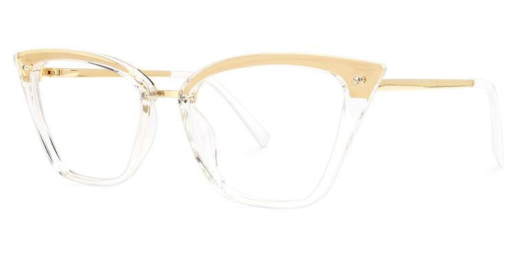 Dionne Cateye Clear Glasses