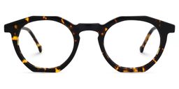 Josiane Geometric Tortoise Glasses0