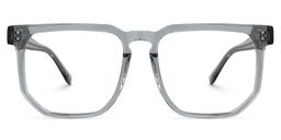 Matherne Gray Square Glasses0