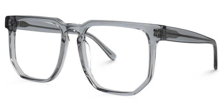 Matherne Gray Square Glasses