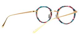 Erin Geometric Floral Glasses3