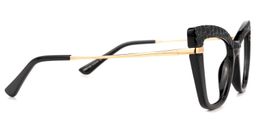 Carjohn Cateye Black Glasses2