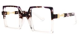 Sherni Square Clear Glasses1