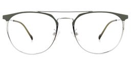 Knighten Round Green Glasses0