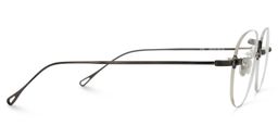 Guevara Round Gray Glasses2