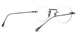 Guevara Round Gray Glasses3