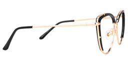 Terah Cateye Black Glasses2