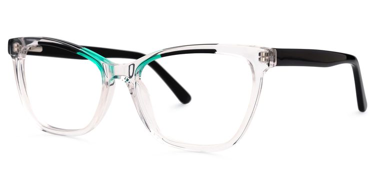 Baggott Cateye Clear Glasses