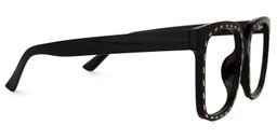 Dorvilus Square Black Glasses2