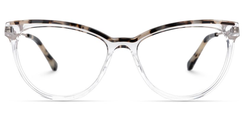 Iveth Cateye Clear Glasses