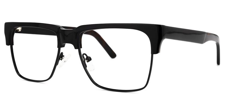 Mienzer Browline Black Glasses