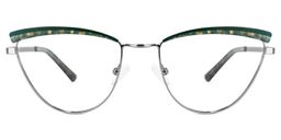 Freitas Browline Silver Glasses0