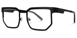 Barber Geometric Black Glasses1