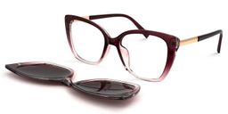 Deonna Clip-on Purple Glasses2