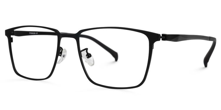 Daniels Square Black Glasses