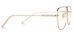 Jacqlyn Square Gold Glasses2