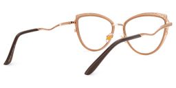 Arceiba Cateye Bronze Glasses3