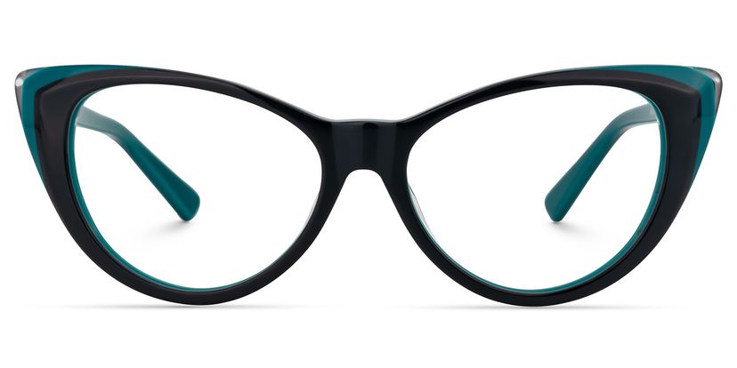 Vicky Cateye Black Glasses