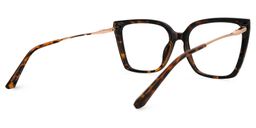 Tanisha Square Tortoise Glasses3