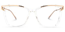 Krystle Square Clear Glasses0