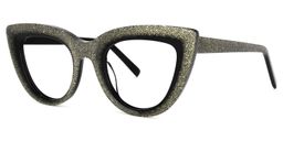 Montijo Cateye Black Glasses1