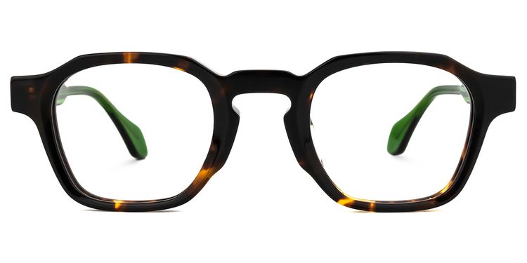 Faedo Square Tortoise Glasses